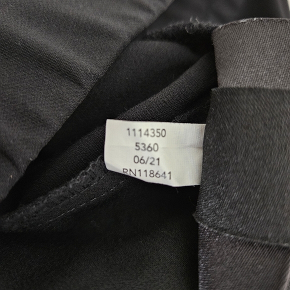 Lane Bryant On The Go Slim Ankle Pants Black High Rise Pull On Petite 12P - Picture 6 of 6